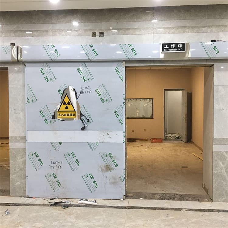 济宁双扇电动防护铅门